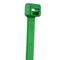 Panduit Cable Tie, 8 in L, 2 in Max Bundle Dia., Green, Nylon 6/6, 18 lb Strength, 1000 PK PLT2M-M5 - alternate 4